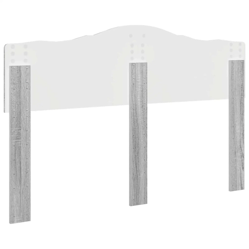 Testiera Grigio Sonoma Legno multistrato