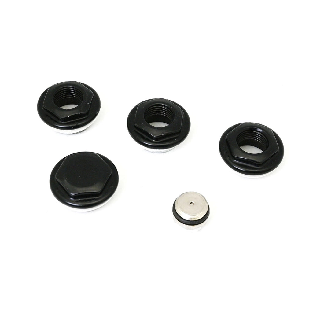 KIT 2 RIDUZIONI DX SX PER RADIATORI TUBOLARI ARDESIA- 1x1/2 Nero- CORDI- pezzi 1