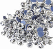 Strass per hotfix - 1440 pezzi - cristalli rotondi trasparenti - strass per confezione - SS20 - diametro 4.6-4.8mm