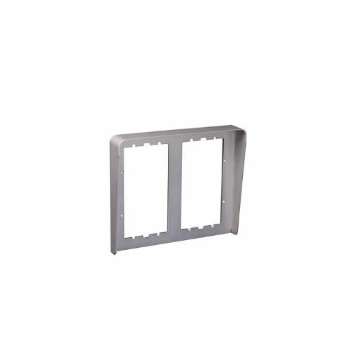 URMET VISIERA ANTIPIOGGIA SINTHESI STEEL, 2 FILE 4 MODULI