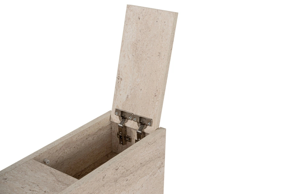 Mobiletto in legno "Calencia" - 20 x 60 x 55 cm - Beige