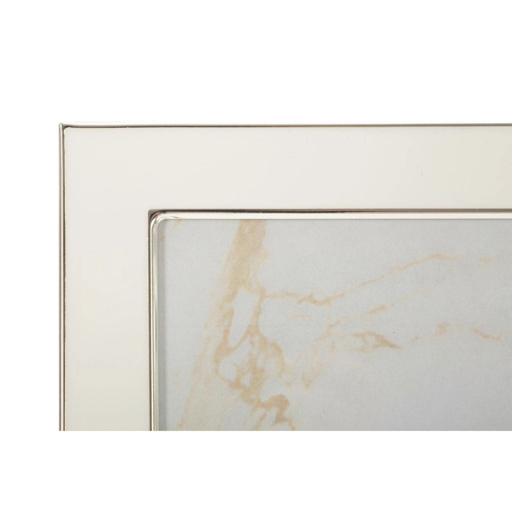 Portafoto VKH1010, Bianco, Metallo, 24x1,7x29 cm