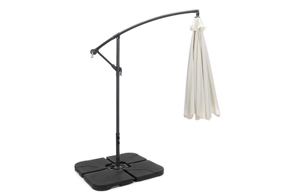 Ombrellone da giardino rotondo Ø 3 mt a braccio decentrato mod. Maracaibo OB11MAPAC