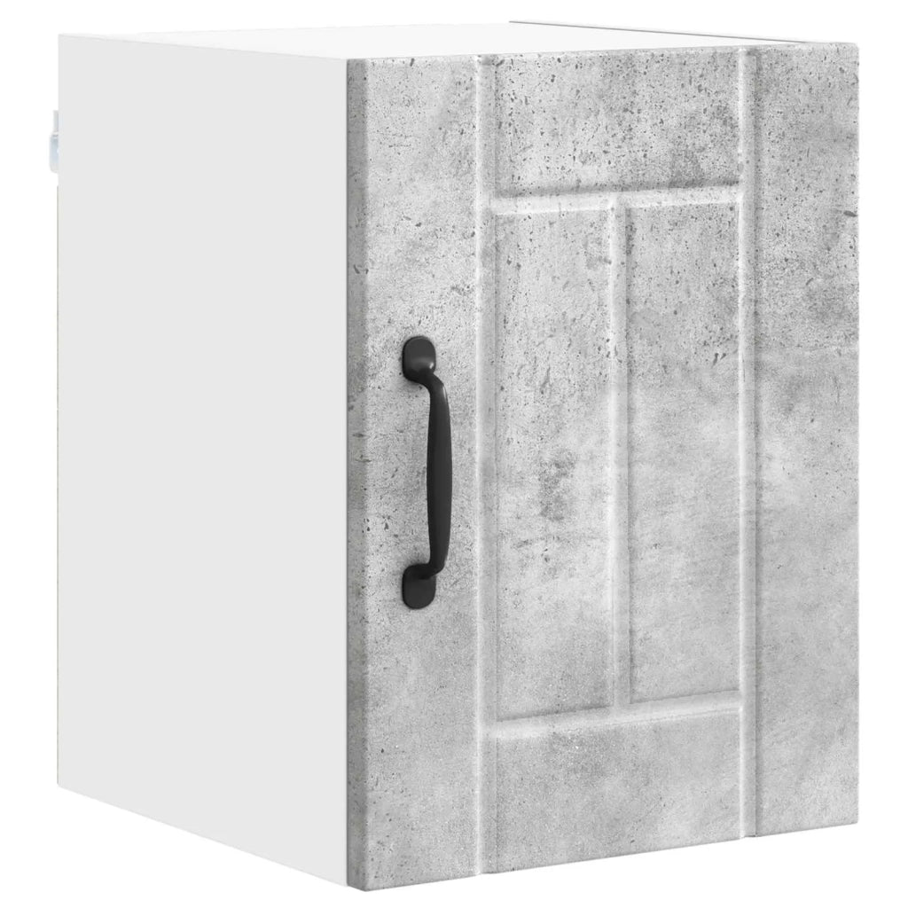 Armadietto a muro LUCCA 2 pcs Grigio Cemento 30 x 31 x 40 cm 884861