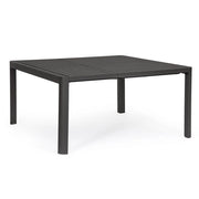 Tavolo da Giardino Allungabile in Alluminio 149x149 cm - HIDDEN