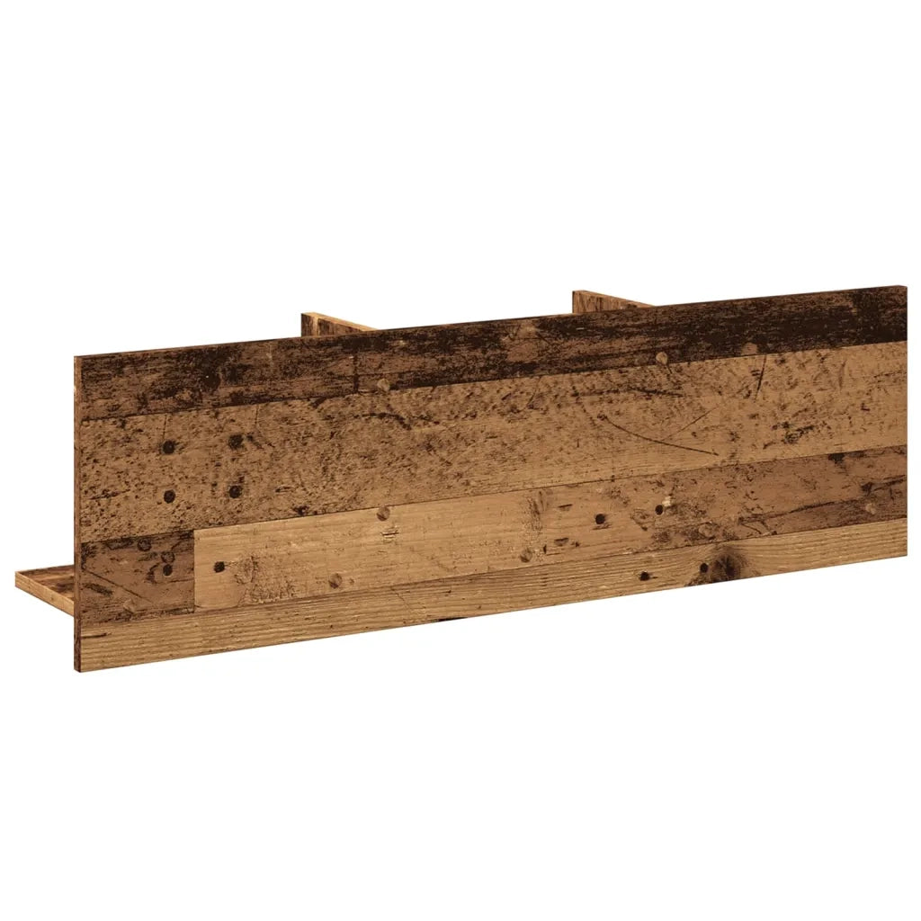 vidaXL Mobile a Parete 100x16,5x30 cm Legno Antico in Truciolato