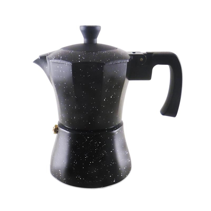 MAURY'S CAFFETTIERA MAXI STONE CON FINITURA EFFETTO PIETRA (2 TAZZE)