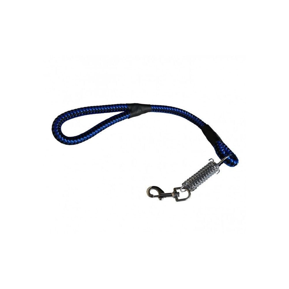 Trade Shop - Guinzaglio Corto Mod. San Diego Corda Intrecciata Con Moschettone A Molla 60 Cm -