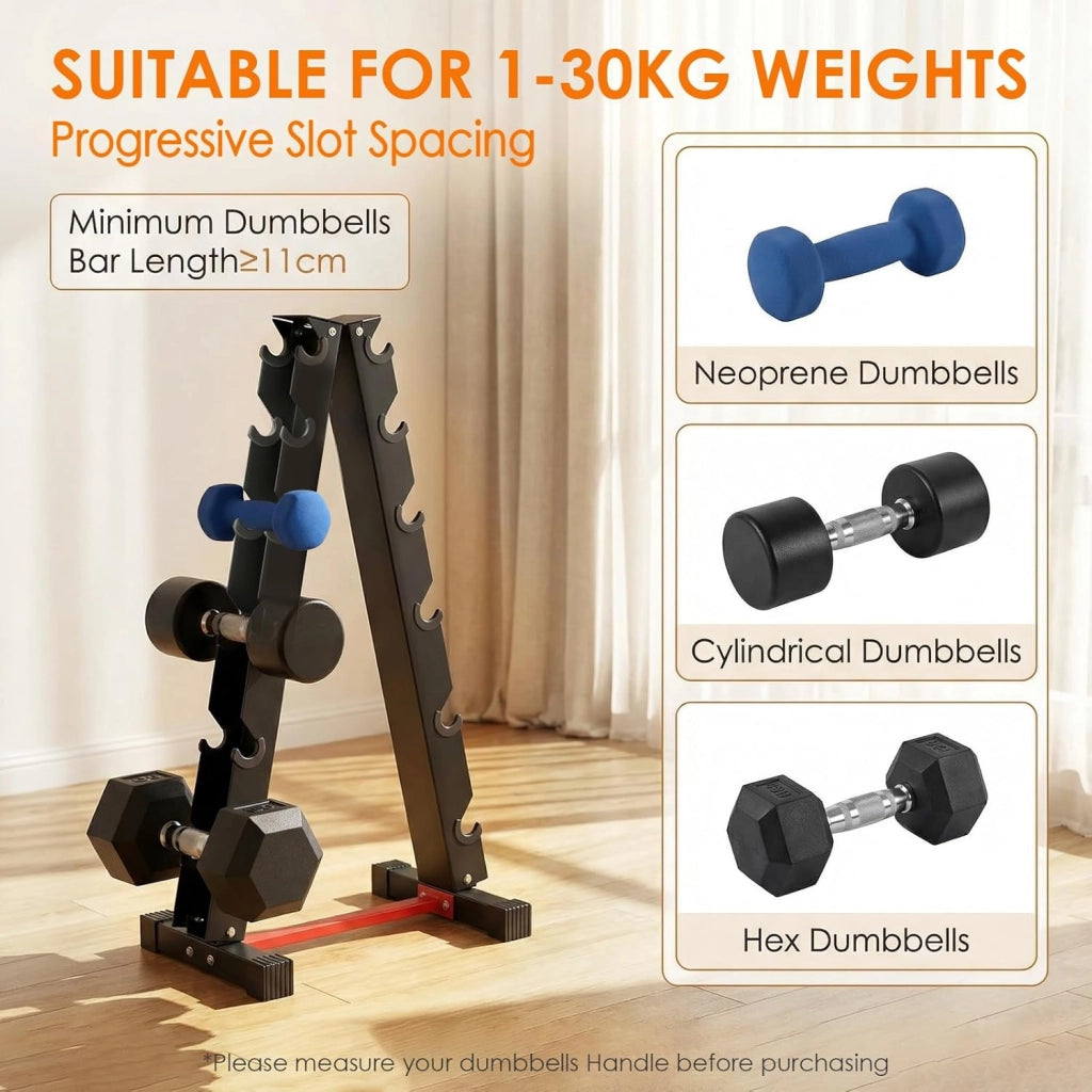 Manubri Rack Porta Pesi Supporto per pesi Palestra Casa Portata max: 300 kg (No Manubri)