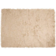Tappeto in finta TAFALLA | Tappeto del soggiorno Beige 160 x 230 cm Poliestere
