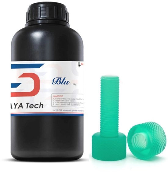 Hars per 3D stampaggio per stampi forti e flessibili - 1 kg, UV con lunghezza d'onda 405 nm, hars uvitendente