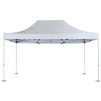 GAZEBO RICHIUDIBILE 3X4,5 PIEGHEVOLE A FISARMONICA MERCATO FIERA VERDELOOK 787/34
