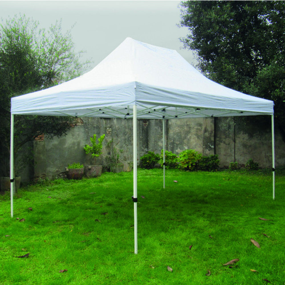 GAZEBO RICHIUDIBILE 3X4,5 PIEGHEVOLE A FISARMONICA MERCATO FIERA VERDELOOK 787/34