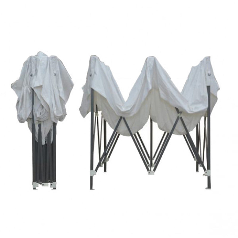 GAZEBO RICHIUDIBILE 3X4,5 PIEGHEVOLE A FISARMONICA MERCATO FIERA VERDELOOK 787/34