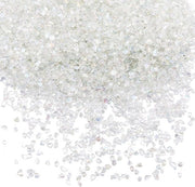 Chips di vetro irregolari 200g - Vetrini a forma di fiocchi - Pailletten per arte del trucco unghie - Decorazione per vasi - Materiale decorativo - Chips di vetro