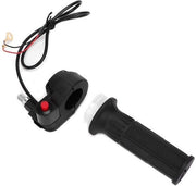 Manubrio con Comando a Pedale e Blocco di Arresto - Adatto per MiniMoto Dirt Bike - Materiale: Gomma/Plastica - Diametro del Cavo 0,8 cm - Lunghezza del Cavo 80 cm