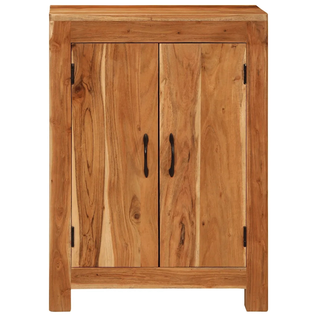 Credenza 55x35x75 cm in Legno Massello di Acacia 4009378