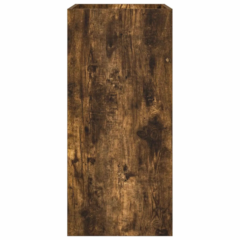 Mobiletto da Bagno Sotto Lavabo Rovere Fumo 56 x 37,5 x 81 cm