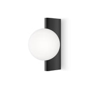 Maytoni applique contemporanea Avant-garde 1 luce G9 nero metallo diffusore bianco