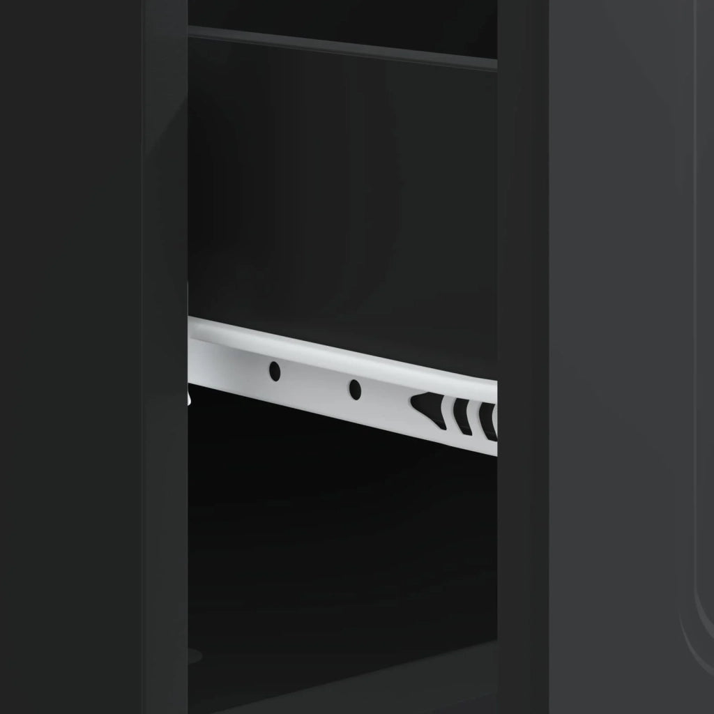 Tavolino da salotto Nero 49 x 50 x 37 cm Legno ingegnerizzato 895886