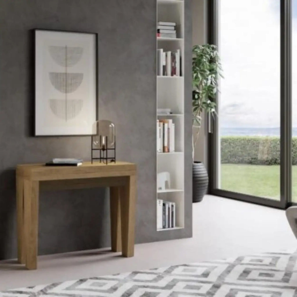 Consolle allungabile 90x40/196 cm Spimbo Small quercia natura