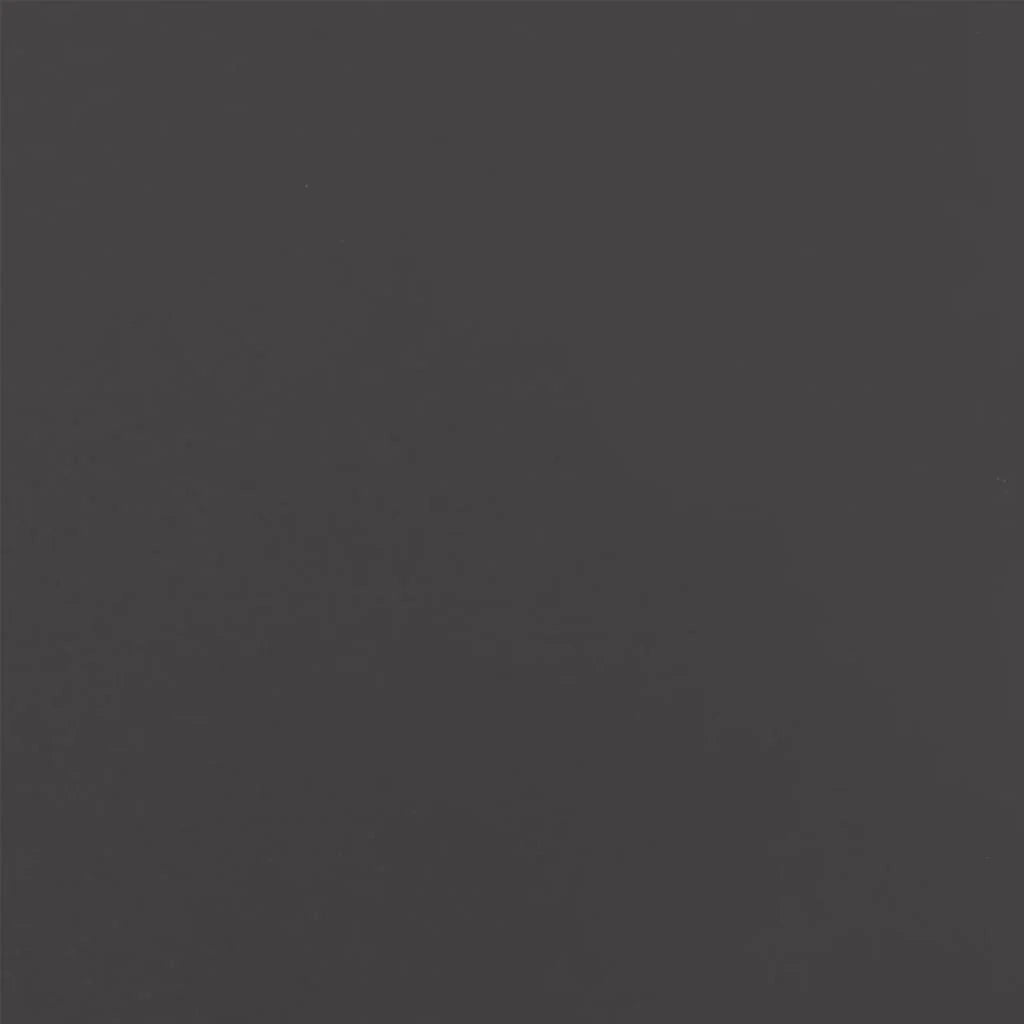 Fioriera rialzata per piante fiori terrazza giardino 42 x 38 x 75 cm acciaio nero 02_0037598