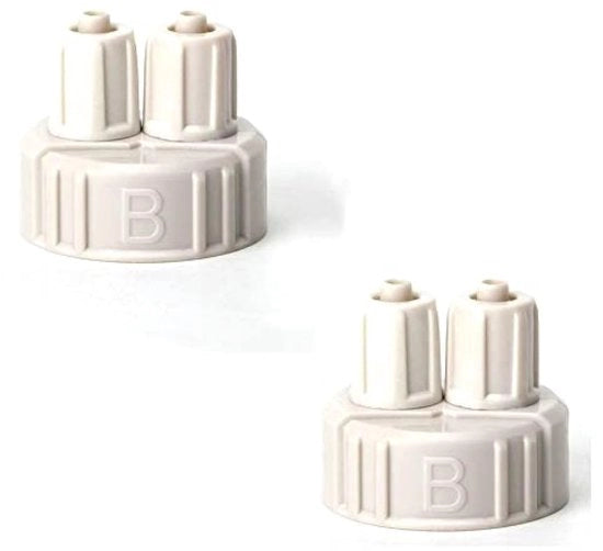 Generatore di CO2 - 2 pezzi di reattore per acquario - Diffusore di anidride carbonica - Tubo di gomma 4MM/6MM - Facile da installare