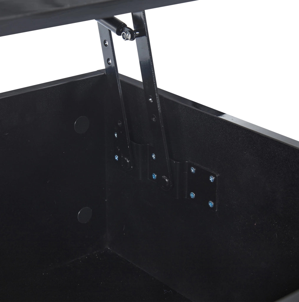 Tavolino da salotto elevabile con LED e vano nascosto