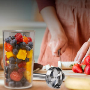 Frullatore Immersione Elettrico Mixer e Misurino 700ml 2 Velocità Potenza 1000W