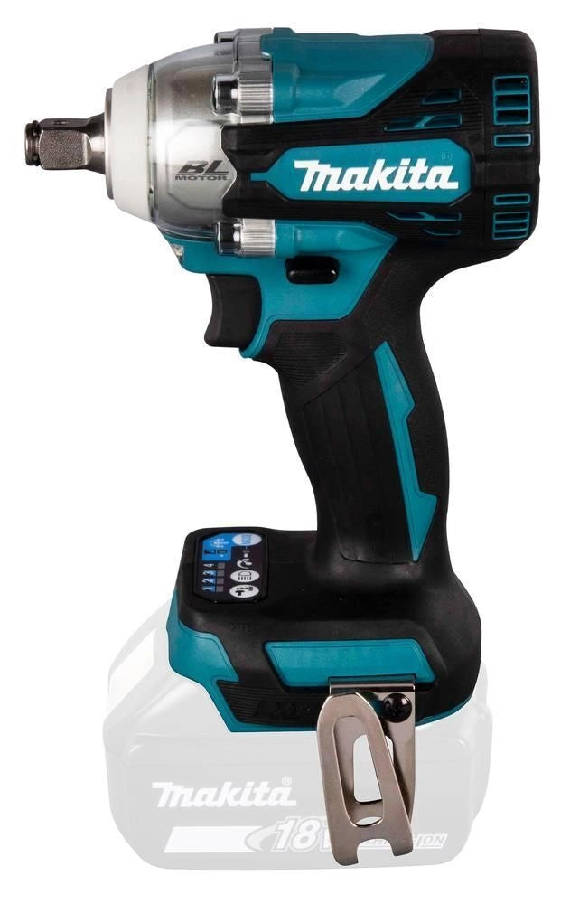 Makita DTW300Z Chiave a Impulsi a Batteria 18V con Motore Brushless Coppia Massima 330 Nm Attacco 1-2'' colore Nero