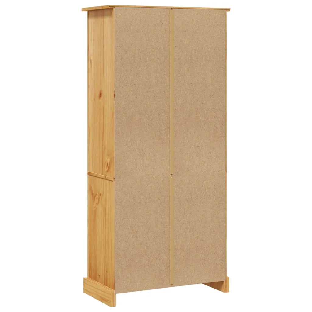 Libreria 5 Ripiani Pino Messicano Corona Range 80x40x170cm 243744