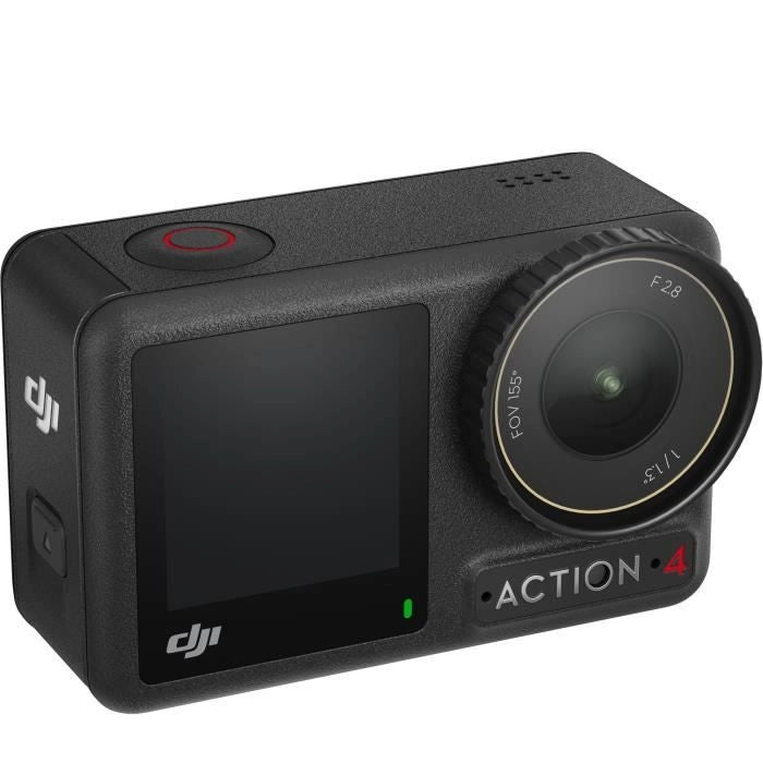 Fotocamera sportiva - DJI - Osmo Action 4 Adventure Combo - Sensore da 1/1,3 pollici - 4K/120 fps - FOV ultra ampio da 155
