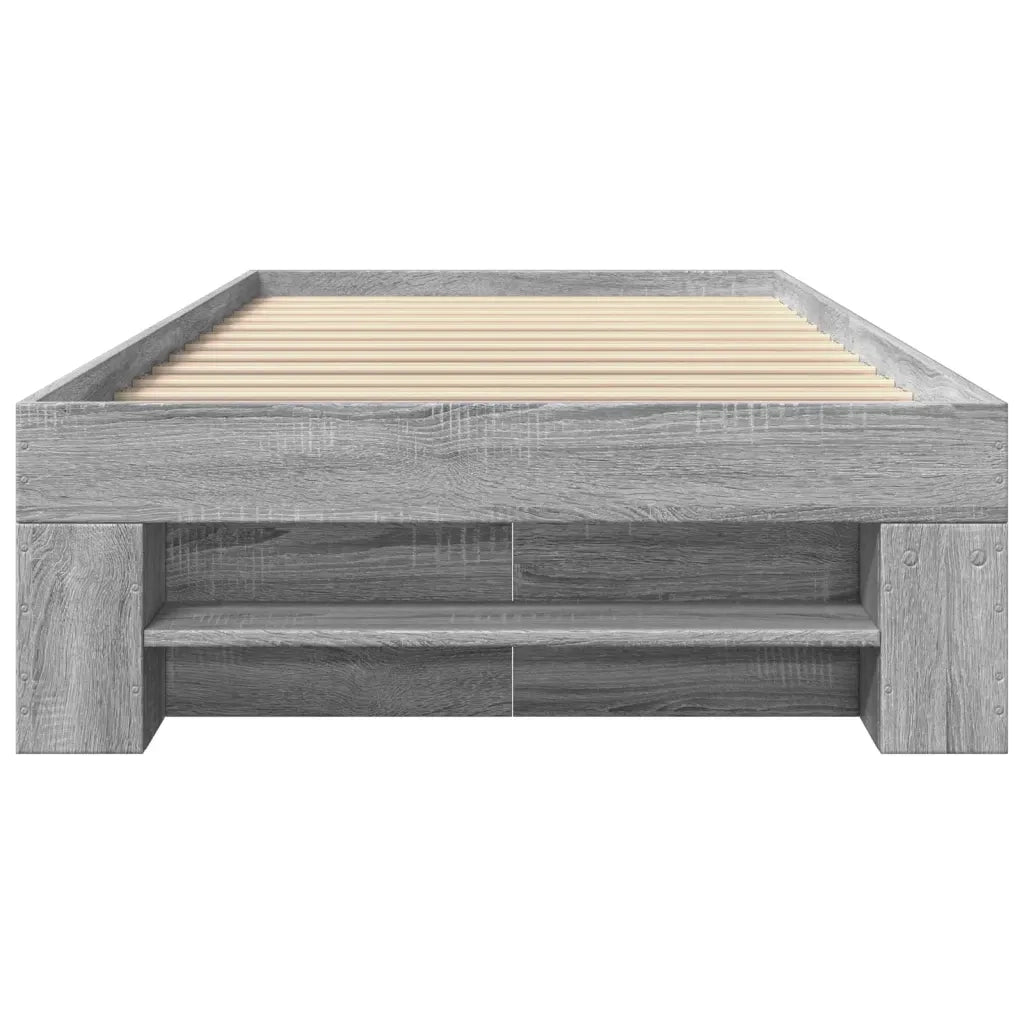 Giroletto Grigio Sonoma 90x190 cm in Legno Multistrato