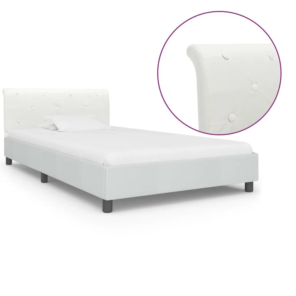 Giroletto Bianco in Similpelle 90x200 cm