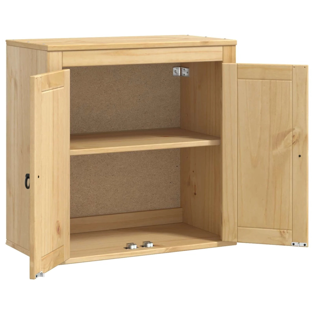 Pensile da cucina | Armadietto SKI Marrone Miele 60 x 32 x 60 cm Pino massello