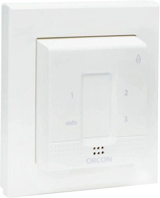 Sensore di CO2 per impianto di ventilazione a controllo remoto 15RF, dimensioni 5,5 x 5,5 x 3,5 cm, colore bianco