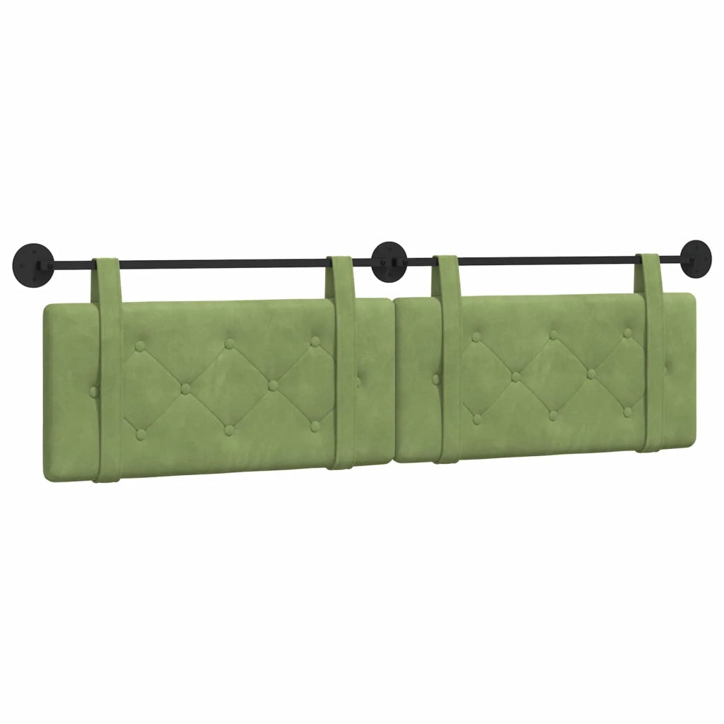 Testiera sospesa Verde chiaro Velluto 42031693