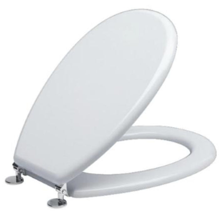 SANIPLAST Sedile Wc Piemonte, Mdf Laccato, Cerniere Regolabili