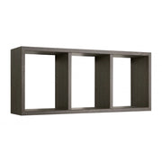 Mensola da Muro, Libreria Sospesa, Libreria da Parete, Scaffale da Parete, Rovere Scuro, 70x30 p15,5 cm - Tristano
