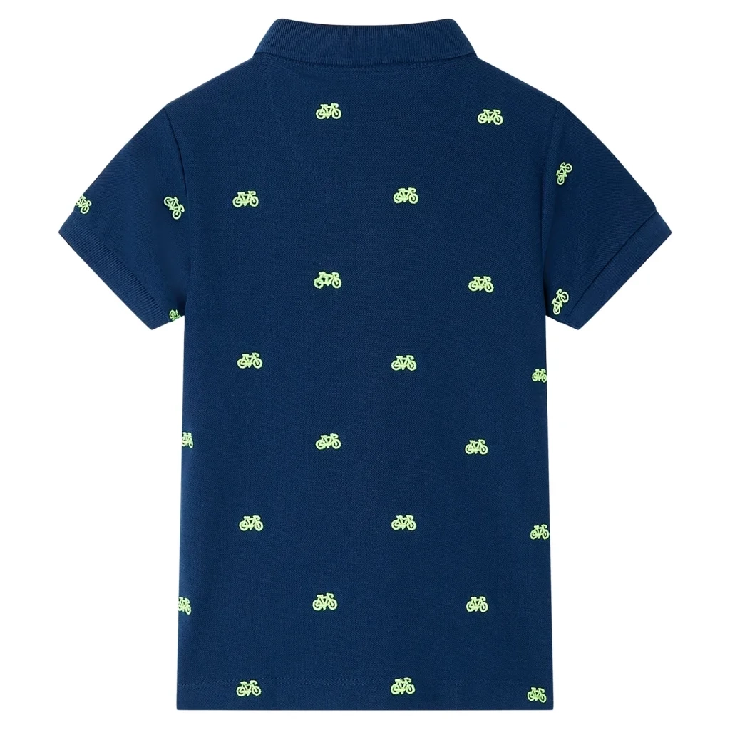 Polo da Bambino Blu Marino 140 12163
