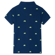 Polo da Bambino Blu Marino 140 12163