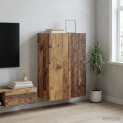 Mobiletto a muro 66 x 34,5 x 90 cm Legno ingegnerizzato 898403