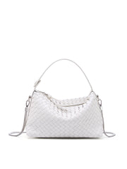 Borse da sera da donna in vera pelle, colore bianco