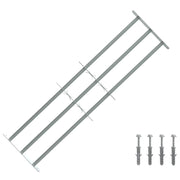 Griglia di Sicurezza per Finestra con 3 Traversine 3 pcs