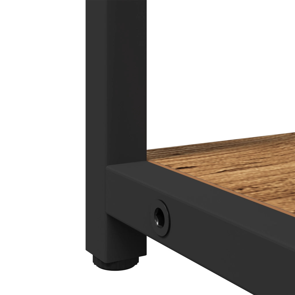Mobile da bagno con specchio in legno vecchio 60x16x60 cm in legno ingegnerizzato