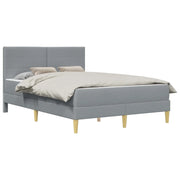 Letto matrimoniale | Letto per adulti | Struttura del letto Grigio chiaro 120 x 190 cm Poliestere
