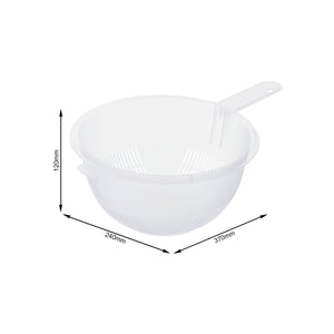 SCOLAPASTA CON MANICO RONDO