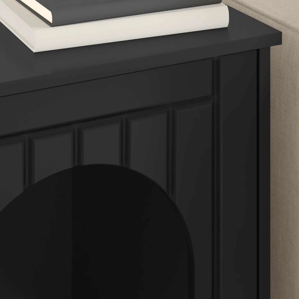 Casa per Gatti Nero 53 x 52 x 62 cm Legno multistrato