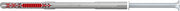 Fischer Tasselli Prolungati DuoXpand T 10x160 con Vite a Testa Svasata Piana in Acciaio Zincato, 50 pz, 562159