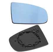Specchietti di retrovisore riscaldati - Vetro esterno - Specchietto laterale ampio angolo - 1 coppia - Adatto per X5 E70 2008-2013 - Vetro blu - Specchietto esterno